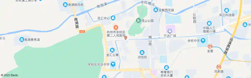 杭州宝林路禹航路口_公交站地图_杭州公交_妙搜公交查询2025