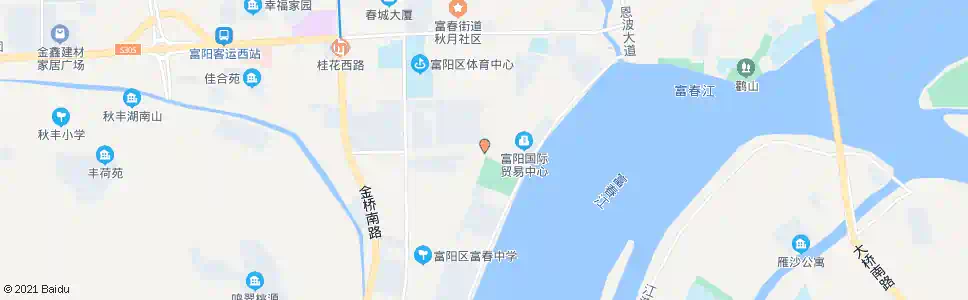 杭州秦望桥_公交站地图_杭州公交_妙搜公交查询2025