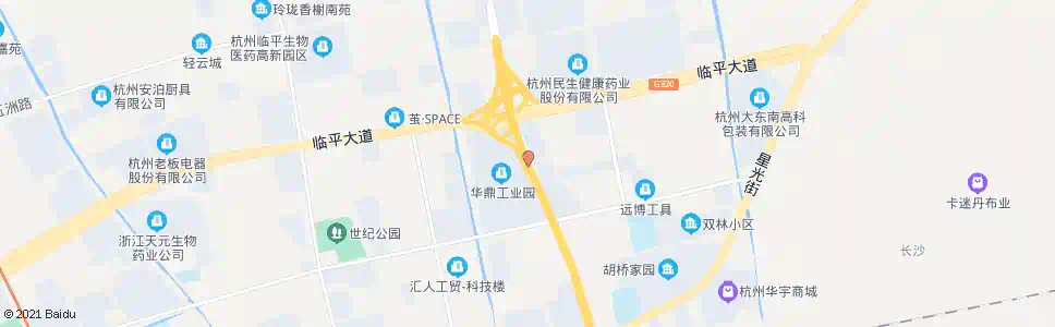 杭州新丝路天荷路口_公交站地图_杭州公交_妙搜公交查询2025