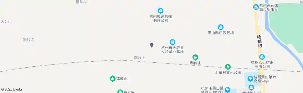 杭州簉岭_公交站地图_杭州公交_妙搜公交查询2025