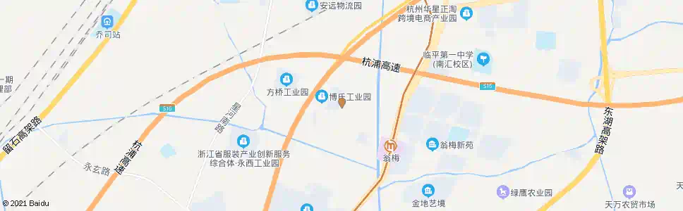 杭州巨人纺织_公交站地图_杭州公交_妙搜公交查询2025