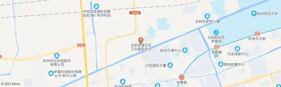 杭州仓兴街西口_公交站地图_杭州公交_妙搜公交查询2025