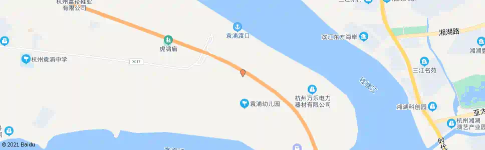 杭州外张_公交站地图_杭州公交_妙搜公交查询2025