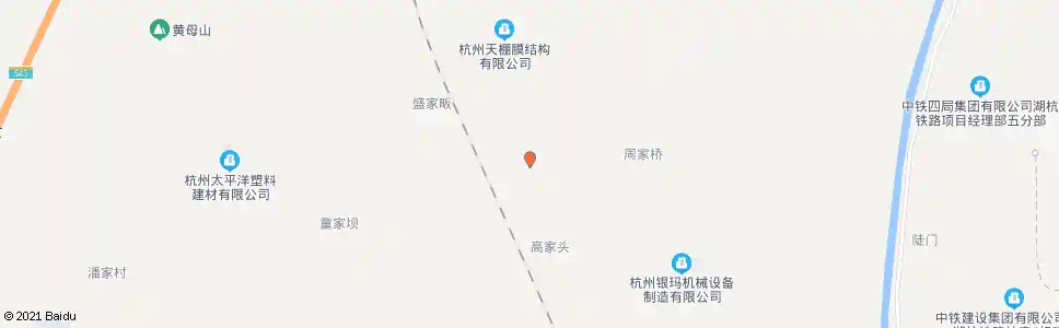 杭州吴家桥_公交站地图_杭州公交_妙搜公交查询2025