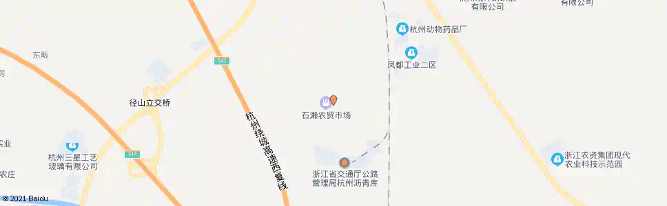 杭州石濑_公交站地图_杭州公交_妙搜公交查询2025