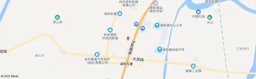 杭州新河口村_公交站地图_杭州公交_妙搜公交查询2025