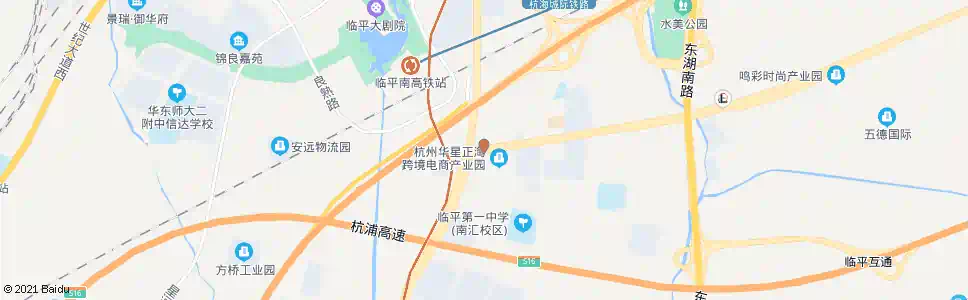 杭州东西大道口_公交站地图_杭州公交_妙搜公交查询2025