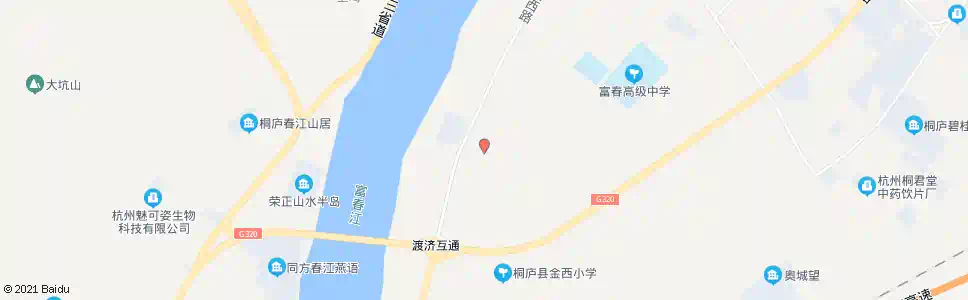 杭州上坟山_公交站地图_杭州公交_妙搜公交查询2025