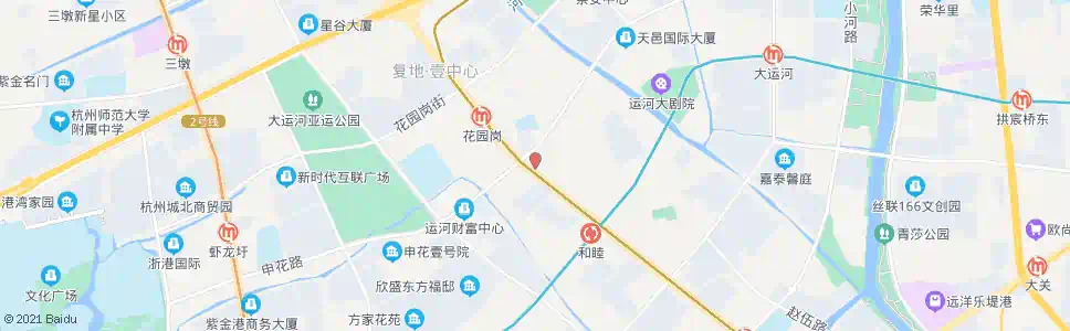 杭州华润燃气_公交站地图_杭州公交_妙搜公交查询2025