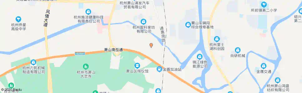 杭州城南水泥厂_公交站地图_杭州公交_妙搜公交查询2025