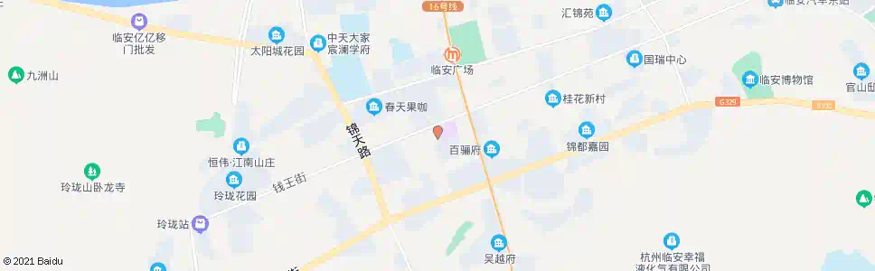 杭州万华广场_公交站地图_杭州公交_妙搜公交查询2025
