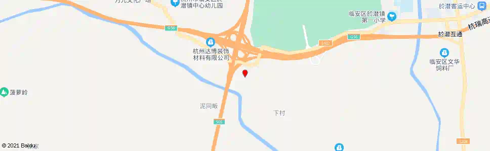 杭州昔口村_公交站地图_杭州公交_妙搜公交查询2025
