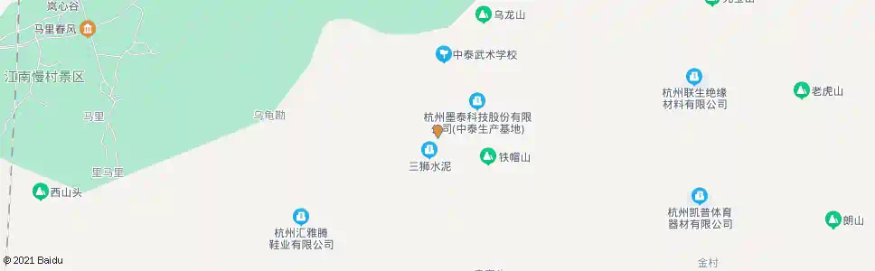 杭州桐和亭_公交站地图_杭州公交_妙搜公交查询2025