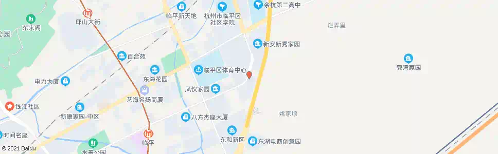 杭州红丰南路_公交站地图_杭州公交_妙搜公交查询2025