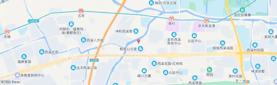 杭州蒋家蚌桥_公交站地图_杭州公交_妙搜公交查询2025