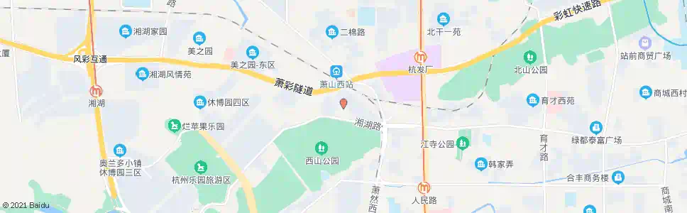 杭州萧山老火车站_公交站地图_杭州公交_妙搜公交查询2025