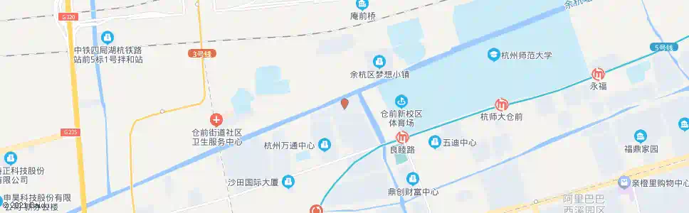 杭州天使小镇_公交站地图_杭州公交_妙搜公交查询2025