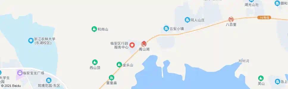 杭州青山_公交站地图_杭州公交_妙搜公交查询2025