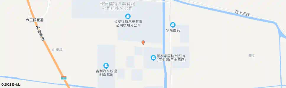 杭州西三路临鸿东路口_公交站地图_杭州公交_妙搜公交查询2025