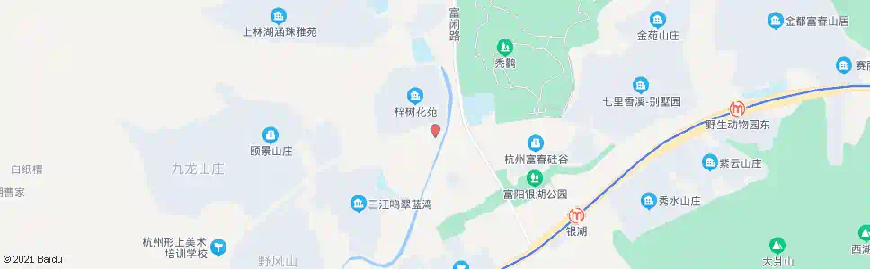 杭州梓树花苑_公交站地图_杭州公交_妙搜公交查询2025