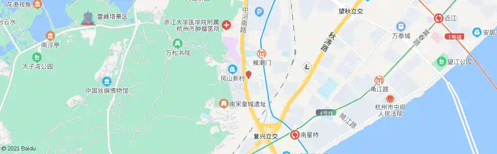 杭州段大老年活动中心_公交站地图_杭州公交_妙搜公交查询2025