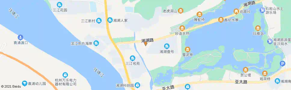 杭州振越染整(锦珊瑚)_公交站地图_杭州公交_妙搜公交查询2025