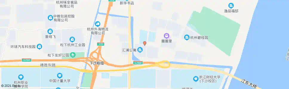 杭州凌云街文海北路口_公交站地图_杭州公交_妙搜公交查询2025