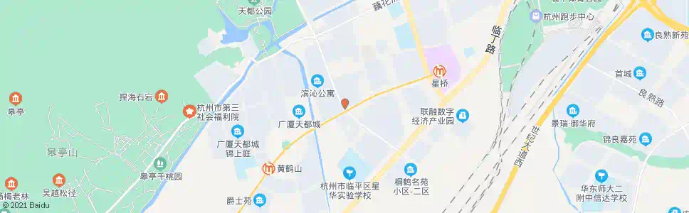 杭州星都路口_公交站地图_杭州公交_妙搜公交查询2025