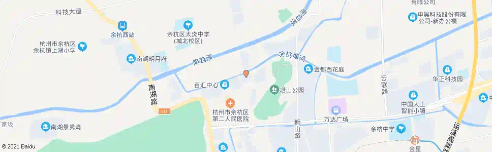 杭州禹航商场_公交站地图_杭州公交_妙搜公交查询2025