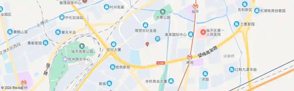 杭州南苑街星河南路口_公交站地图_杭州公交_妙搜公交查询2025