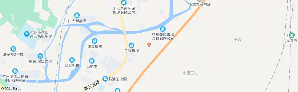 杭州柳家北_公交站地图_杭州公交_妙搜公交查询2025