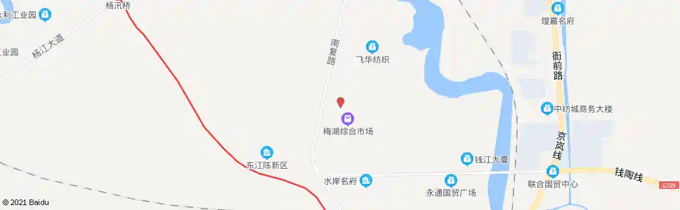 杭州湖头方_公交站地图_杭州公交_妙搜公交查询2025