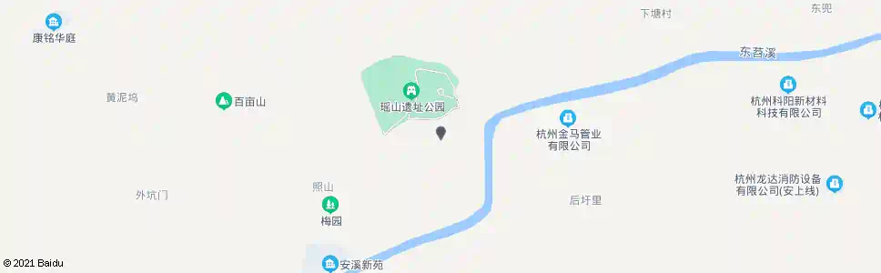 杭州西头村_公交站地图_杭州公交_妙搜公交查询2025