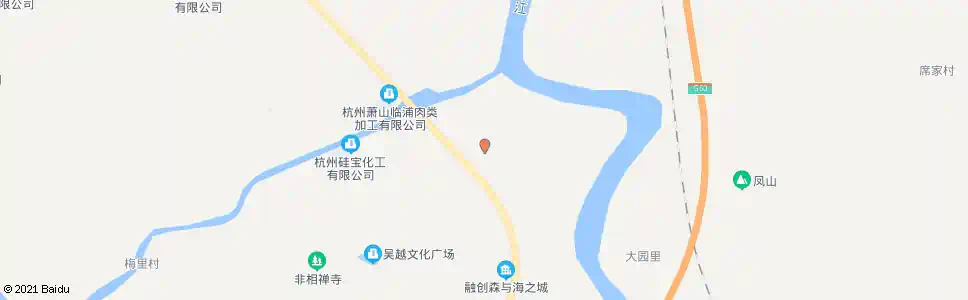 杭州桃北新村_公交站地图_杭州公交_妙搜公交查询2025