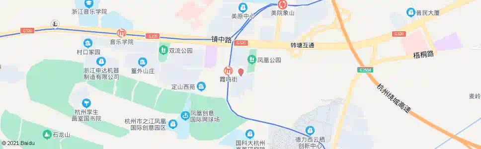 杭州双流_公交站地图_杭州公交_妙搜公交查询2025