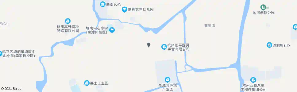 杭州塘家墩_公交站地图_杭州公交_妙搜公交查询2025