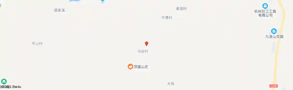 杭州马谷_公交站地图_杭州公交_妙搜公交查询2025