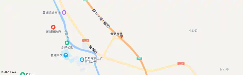 杭州牌楼山_公交站地图_杭州公交_妙搜公交查询2025