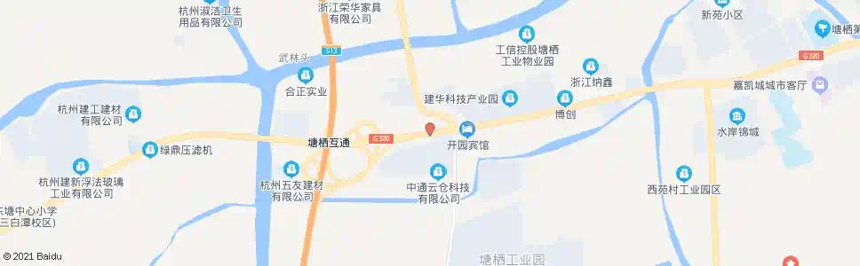 杭州环岛西_公交站地图_杭州公交_妙搜公交查询2025