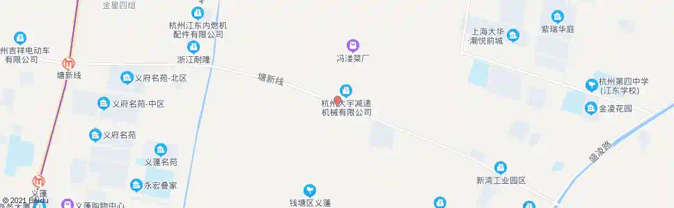 杭州火星村委_公交站地图_杭州公交_妙搜公交查询2025
