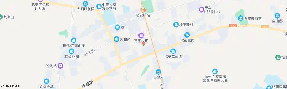 杭州丁香苑_公交站地图_杭州公交_妙搜公交查询2025