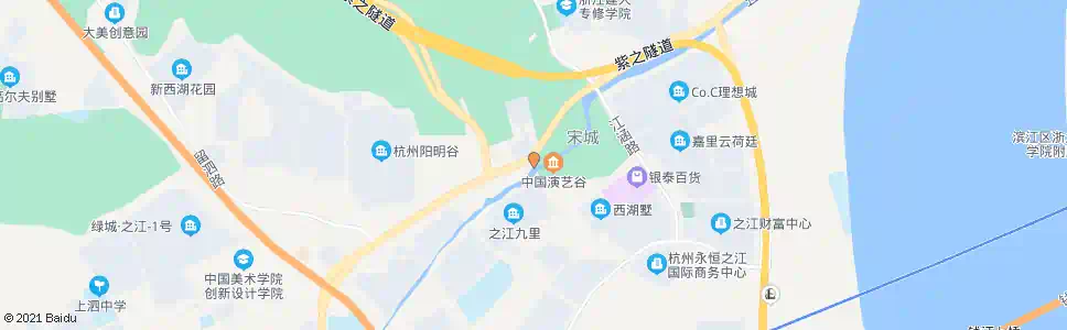 杭州五浦桥_公交站地图_杭州公交_妙搜公交查询2025