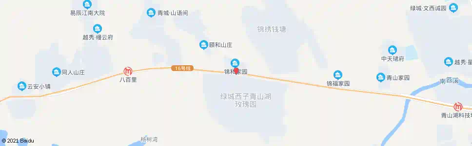 杭州锦和家园_公交站地图_杭州公交_妙搜公交查询2025