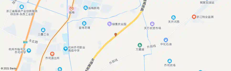 杭州万常社区_公交站地图_杭州公交_妙搜公交查询2025