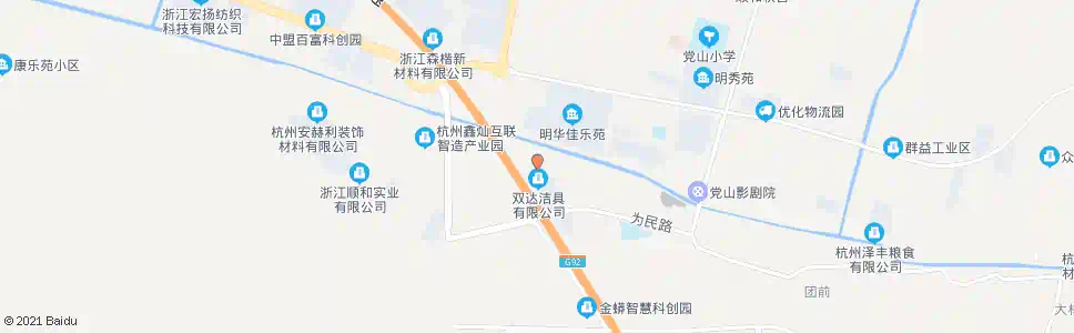 杭州信源村_公交站地图_杭州公交_妙搜公交查询2025