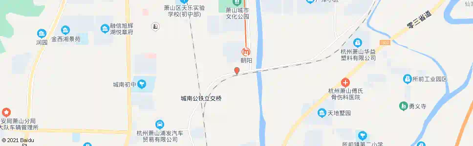 杭州03省道市心路口_公交站地图_杭州公交_妙搜公交查询2025