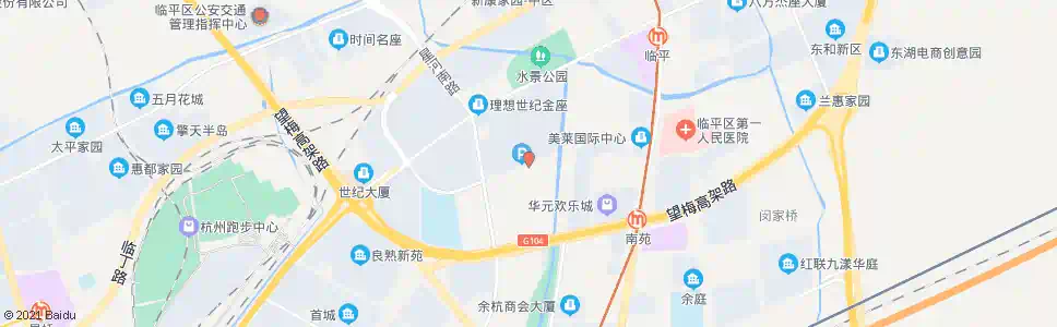 杭州西安社区北_公交站地图_杭州公交_妙搜公交查询2025