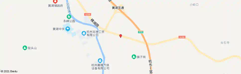 杭州东山村路口_公交站地图_杭州公交_妙搜公交查询2025
