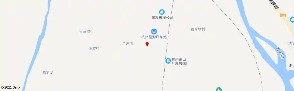 杭州曹坞村委_公交站地图_杭州公交_妙搜公交查询2025
