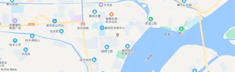 杭州春秋南路_公交站地图_杭州公交_妙搜公交查询2025